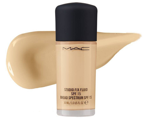 کرم پودر استودیو فیکس مک Nc15 مدل MAC Studio Fix Fluid SPF 15 Nc15