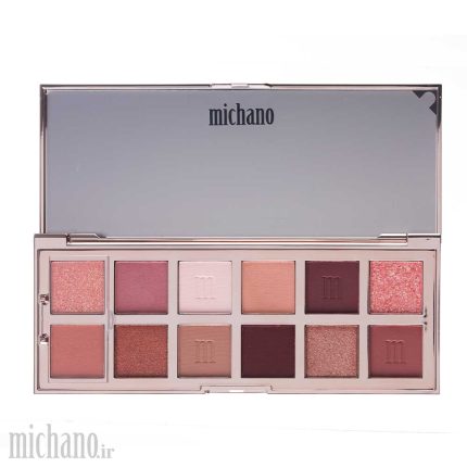 پالت سایه 12 رنگ VIOLET DUST میچانو MICHANO Eyeshadow Palette