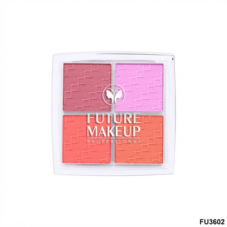 پالت رژگونه ۴ رنگ فیوچر میکاپ FU3602