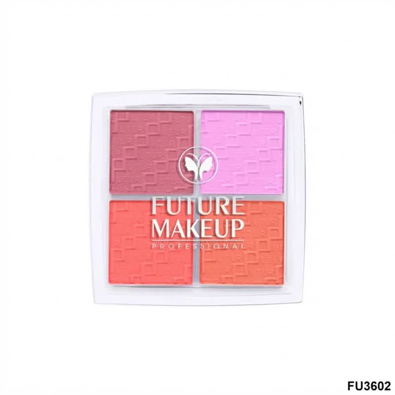 پالت رژگونه ۴ رنگ فیوچر میکاپ FU3602